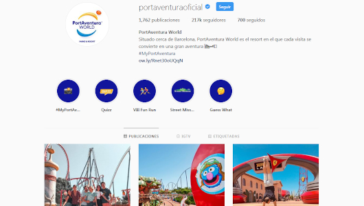 PortAventura Instagram Julio 2019 MKN