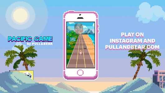 PullBear crea un juego para Facebook e Instagram Marcas