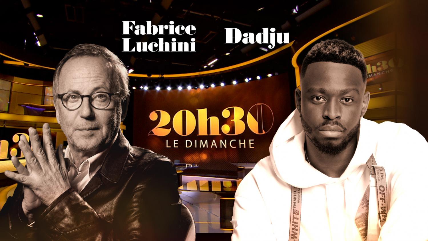 "20h30 le dimanche" avec Fabrice Luchini et Dadju - France 2 - 8 novembre 2020