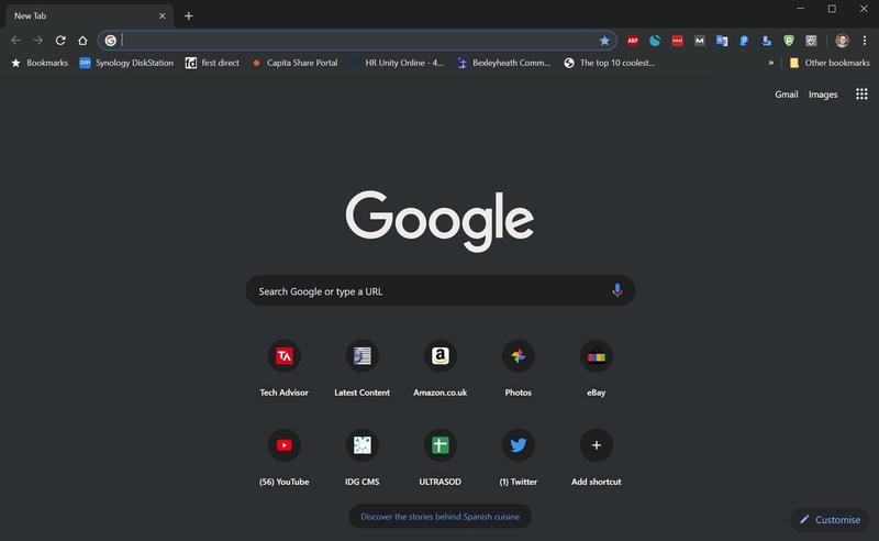 Десктопный Chrome начал поддерживать сайты с темным режимом