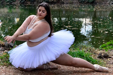 Не только для худых: как живет профессиональная балерина plus-size из Бразилии