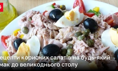 Салати на Великдень 2024 – 3 рецепти на Пасху | Новини України