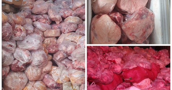 Phát hiện 40 tấn thịt heo, gà không rõ xuất xứ tại tiệm sản xuất giò chả