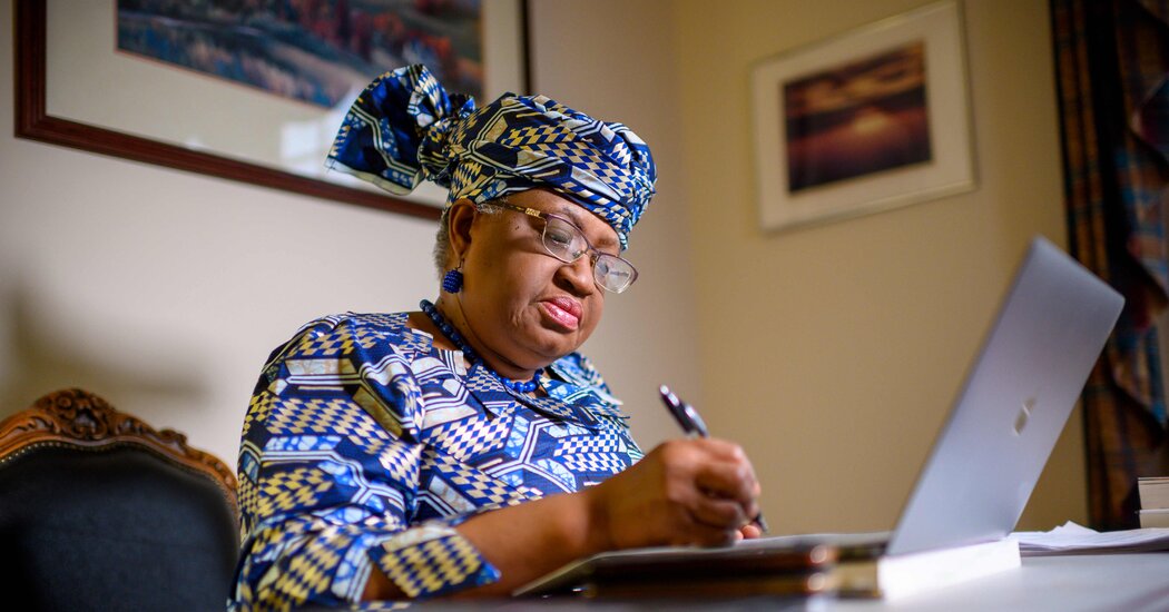 W.T.O. Officially Selects Okonjo-Iweala as Its Director-General