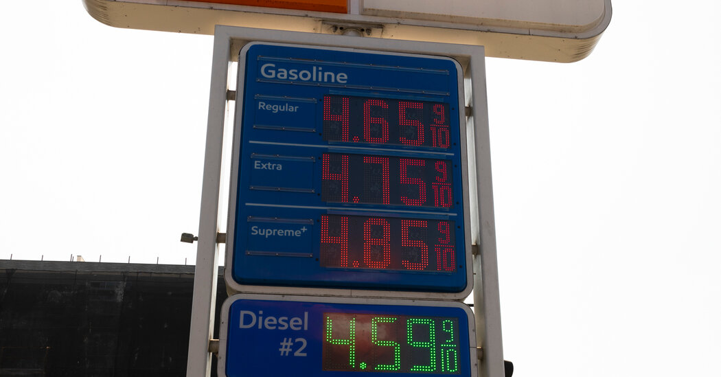 Gas Price Increase Poses Challenge to U.S. Economy