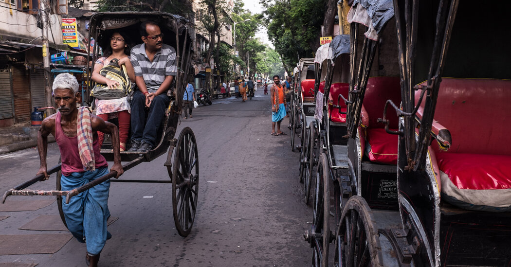 Portraits of Kolkata’s Rickshaw Pullers